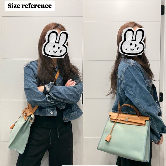 Authentic Hermes Herbag 31 - Picture 4 of 17